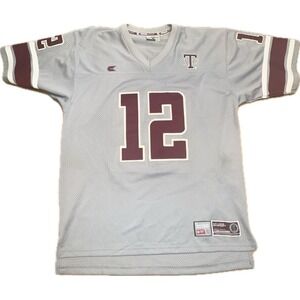 Vintage 90s Y2K Texas A&M Aggies Stitched Football Jersey Sz Large 12th Man‎